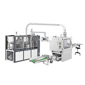 Станок для производства бумажных стаканов с рубашкой JBZ-12B